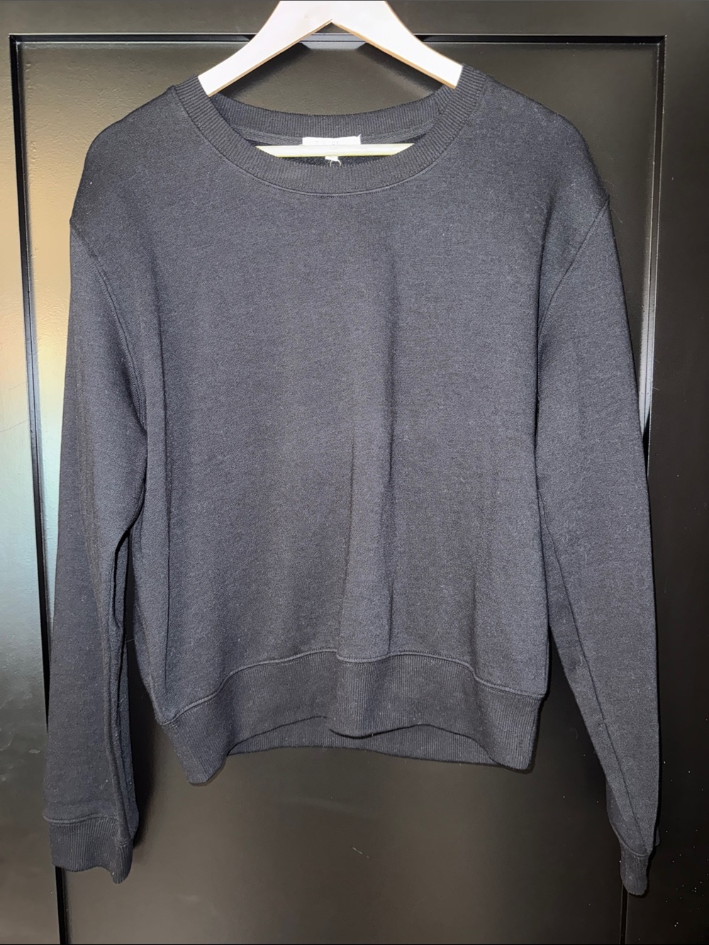 NWT Z Supply Black Crewneck Sweatshirt